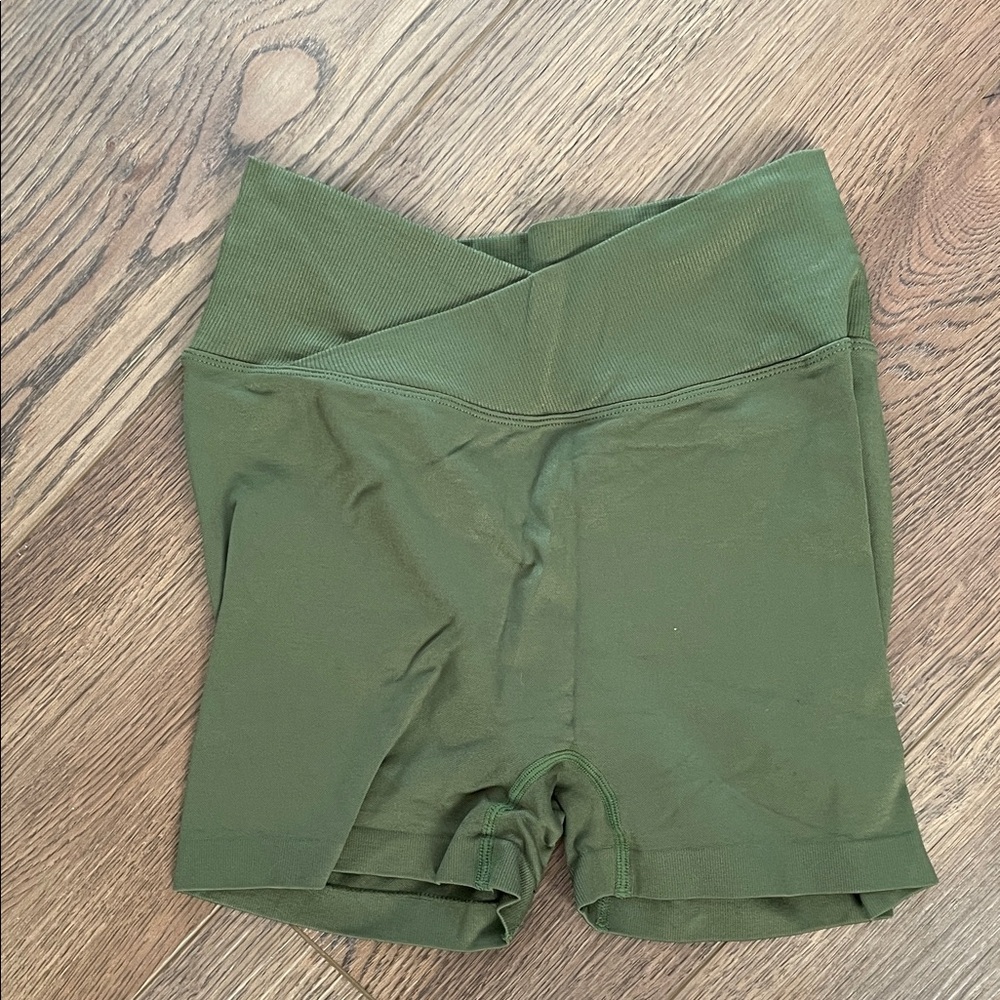 Green Women's Shorts